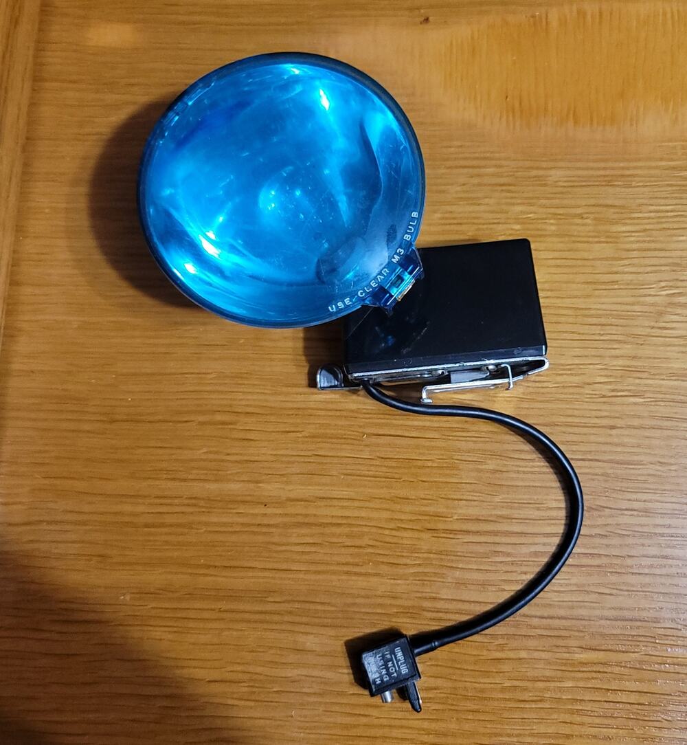 Vintage POLAROID FLASH BULB UNIT Model 268 Land Camera Flash Untested